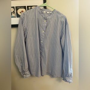 Uniqlo boxy button-down